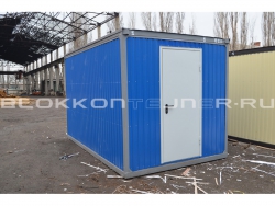 Склад из металлического вагончика-бытовки в Базарном Карабулаке